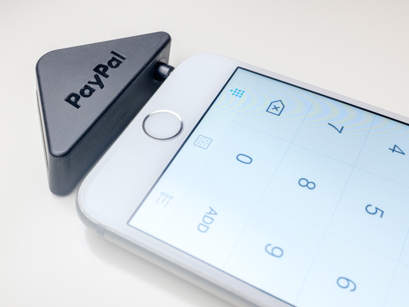 PayPal-reader PayPal card reader