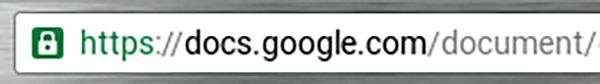 HTTPS example HTTPS screenshot for VPN