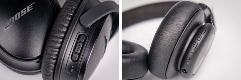Button Comparison for Bluetooth Headphones Button Comparison for Bluetooth Headphones