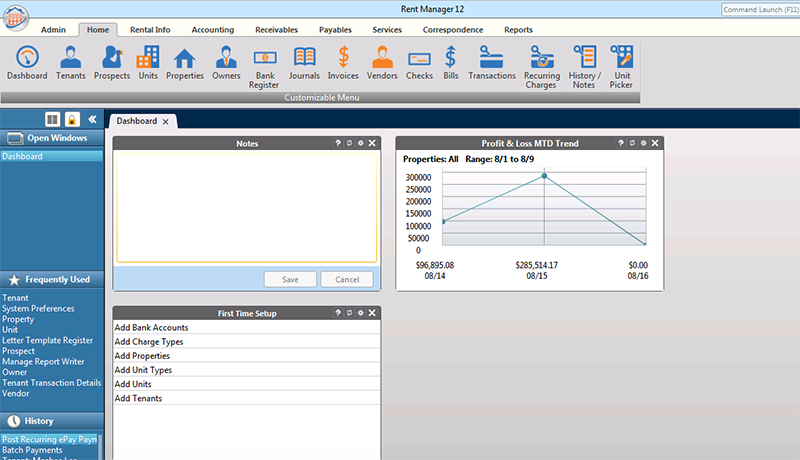 Commercial Management Program Property Software