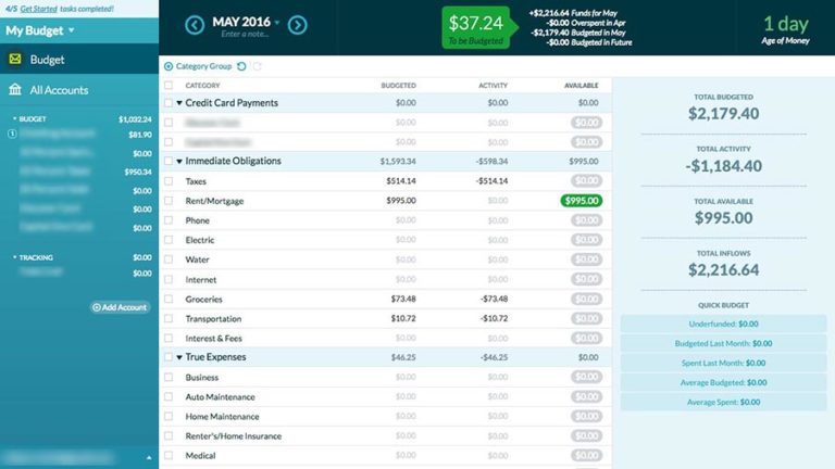 The Best Personal Finance Software For 2019 Reviews Com - ynab explained for personal finance software