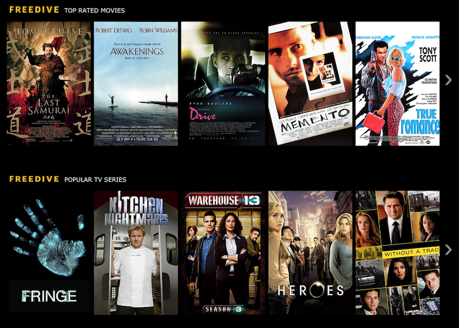 Captura de pantalla de IMDb Freedive para streaming gratuito.png