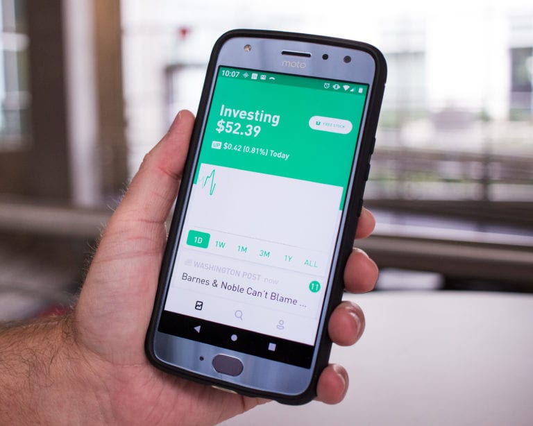 Robinhood mobile app